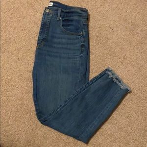 Loft High Waisted Skinny Jeans